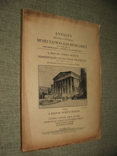 ANNALES HISTORICO-NATURALES MUSEI NATIONALIS HUNGARICI