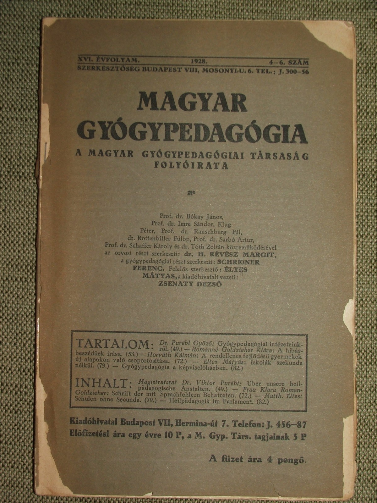 Magyar Gyógypedagógia